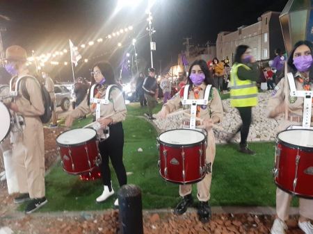 مسيرة كشفية في عرابة احتفالا بالاسراء والمعراج 